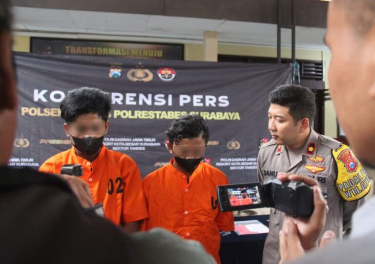 Jambret Surabaya Viral Di Medsos, Berhasil Dibekuk Tim Anti Bandit Reskrim Polsek Tandes  Surabaya