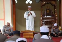 Polres Tanah Laut Gelar Peringatan Isra Mi’raj Nabi Muhammad SAW
