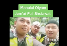 Wow Ternyata Polisi Surabaya Ini Gemar Bersholawat