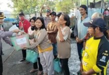 Bulan Ramadhan, Kapolres Kediri Kota Beri Bantuan Kemanusian kepada Masyarakat