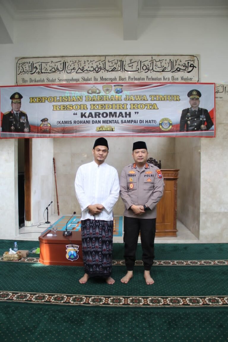 Kegiatan Rutinan, Polres Kediri Kota Gelar Karomah