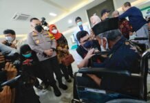 Kapolres Kediri Kota Hadiri Kegiatan Operasi Katarak Gratis Pemkab Kediri
