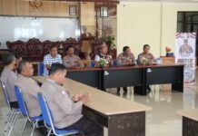 Polres Tanah Laut Laksanakan Silaturrohmi Dengan Pegawa Kantor Kecamatan Pelaihari