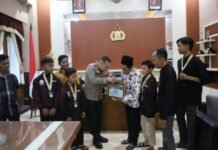 Atlet Pencak Sikat Perwakilan Polres Kediri Kota Borong Juara Kejurnas Pencak Silat Kapolri