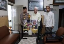 Kapolres Kediri Kota Sampaikan Tanda Cinta Kapolri Untuk Ulama di Kota Kediri