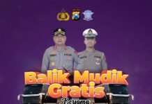 Mudik Aman Berkesan Polres Kediri Kota Siapkan Bus Untuk Balik Mudik Gratis ke Jakarta