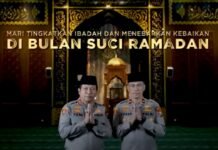 Pesan Kapolda Jatim : Mari Kita Tingkatkan Ibadah dan Menebarkan Kebaikan di Bulan Suci Ramadhan