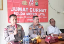 Serap Aspirasi Warga Pinang Ranti, Kapolres Jaktim Gelar Jumat Curhat
