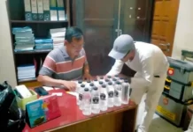Perang Lawan Miras, Belasan Botol Miras Disikat Polres Kediri Kota dari Rumah Warga di Kaliombo