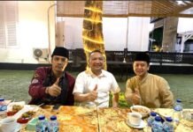 Kapolres Kediri Kota Doa Bersama Dan SIlaturohmi Dengan Para Asparagus Di Rumah Dinas
