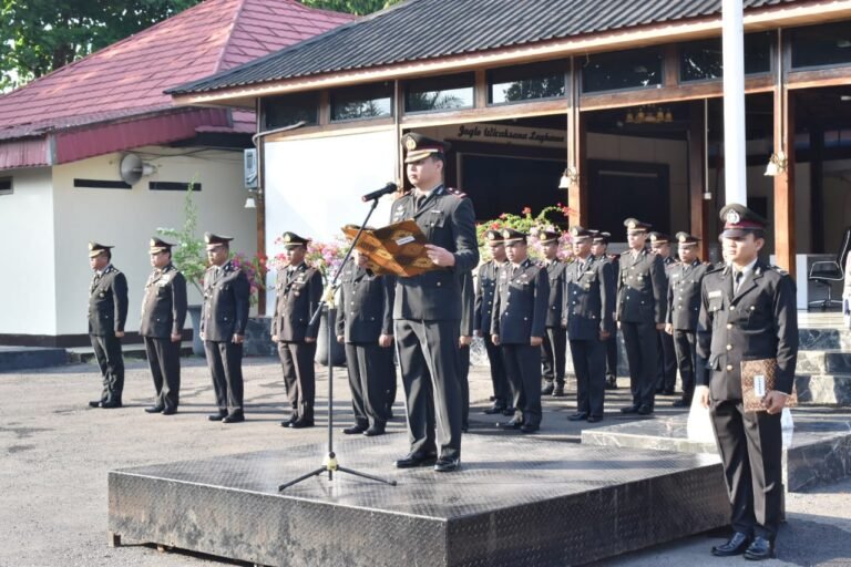 Polres Tanah Laut Dengan Khidmat Laksanakan Upacara Peringatan Hari Kebangkitan Nasional Ke 115