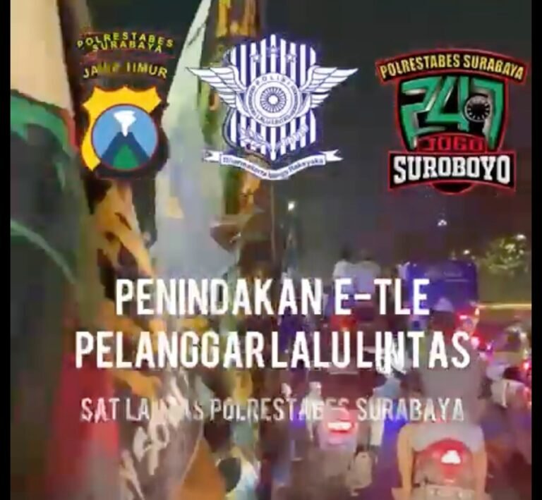 Optimalisasi Dakgar ETLE Oleh Satlantas Polrestabes Surabaya