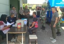 Layanan SIM Cak Bhabin Polrestabes Surabaya Berikan Kemudahan Untuk Anggota TNI