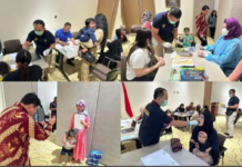 Giat Hari Kedua Pengambilan Sampel DNA WNI Overstayer dan ATT di Perserikatan Emirat Arab