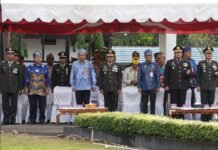 Kapolres Tanah Laut Hadiri Upacara Hari Lahir Pancasila 2023