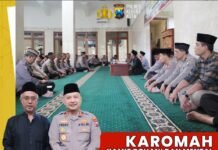 Karomah (Kamis Rohani dan Mental Sampai di Hati) Anggota Polres Kediri Kota