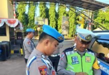 Operasi Patuh Intan 2023 Polres Tanah Laut Tegakkan Disiplin Di Kalangan Personil Polri