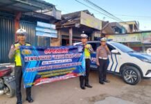 Hari Kedua Operasi Patuh Intan Polres Tanah Laut Kedepankan Berikan Himbauan Pada Pengguna Jalan