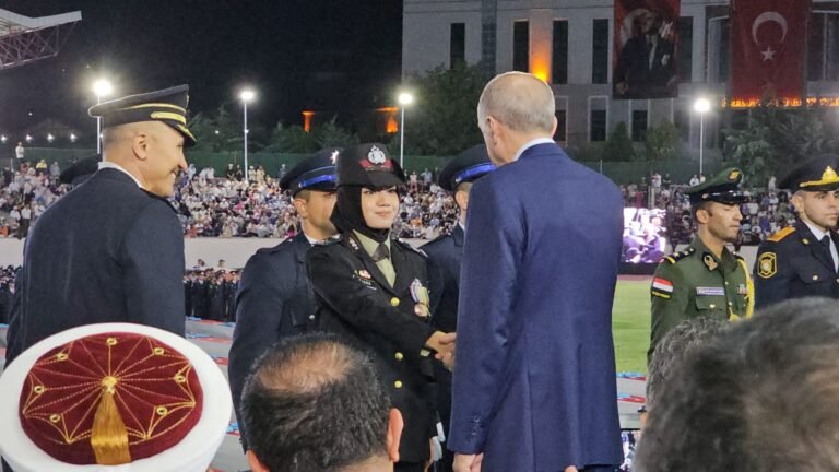 Perwakilan Personel Polri Diwisuda di Turkish National Police Academy (TNPA) Oleh Presiden Erdogan