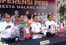 Satresnarkoba Polresta Malang Kota Bekuk Budak Narkoba
