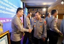 Kapolresta Malang Kota Terima Penghargaan Kapolda dalam Musrenbang Polda Jatim
