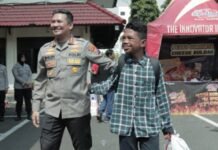 Harmoni Kemerdekaan Polresta Malang Kota Bersama Anak Yatim Piatu dan Difabel