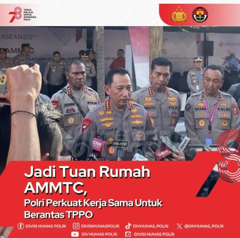 Jadi Tuan Rumah AMMTC, Polri Perkuat Kerja Sama Untuk Berantas TPPO