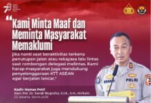 KTT ASEAN Telah di Gelar, Kadiv Humas Polri Sampaikan Permintaan Maaf Kepada Masyarakat Adanya Penutupan Jalan