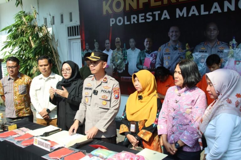 Polresta Malang Kota Berhasil Membongkar Sindikat Perdagangan Bayi