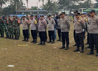 Kapolres Metro Tangerang Kota Siagakan 645 Polisi Untuk Kawal Pilkades Serentak