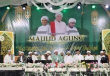 Polres Tanah Laut Bersama Majelis Ahbabul Mustofa Gelar Maulid Agung Rasulullah Muhammad SAW