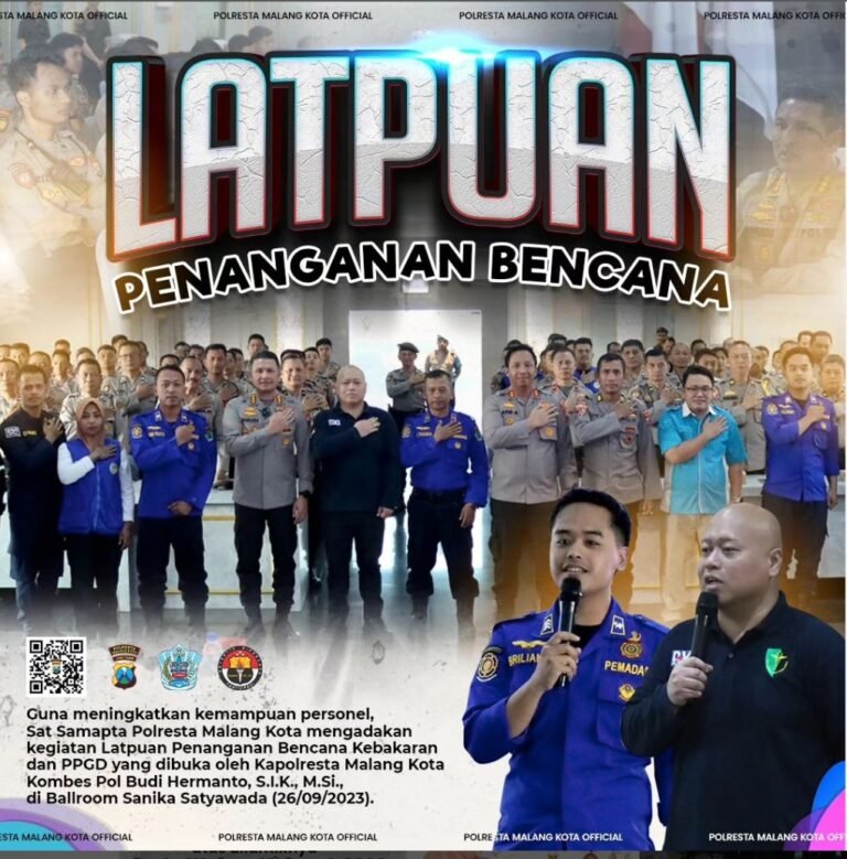 Personel Polresta Malang Kota Dilatih Kemampuan Medis PPGD dan Tangani Kebakaran Personel Polresta Malang Kota Dilatih Kemampuan Medis PPGD dan Tangani Kebakaran