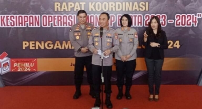 Kekuatan Penuh Polri Siap Amankan Pemilu 2024 dengan Skema 9 Satgas