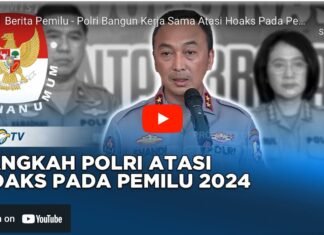 Polri Bangun Kerja Sama Atasi Hoaks pada Pemilu 2024