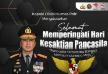 Hari Kesaktian Pancasila 2023: Pancasila Pemersatu Bangsa Menuju Indonesia Maju