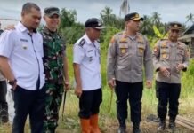 Kapolres Tanah Laut Beserta Staf dan Jajaran Mengucapkan Selamat Ulang Tahun Ke – 78 Tentara Nasional Indonesia