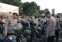 Kapolres Metro Tangerang Kota Minta Segera Perbaiki Kendaraan Rusak
