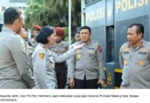 Kapolda Jatim Irjen Pol Tony Hermanto Kunjungi Polresta Malang Kota Cek Pembangunan 3 Gedung Baru