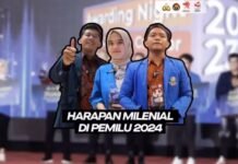 Harapan Milenial Di Pemilu 2024 , Kita Punya Peran yang Sama, Sukseskan Pemilu 2024 Mendatang