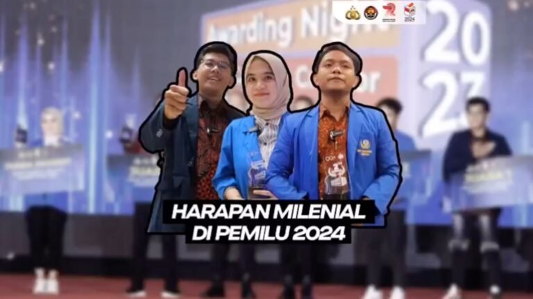 Harapan Milenial Di Pemilu 2024 , Kita Punya Peran yang Sama, Sukseskan Pemilu 2024 Mendatang