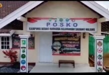 Tingkatkan Kesadaran Masyarakat Terhadap Bahaya Narkoba , Kampung Bebas Narkoba Polres Tanah Laut Getol Sosialisasi