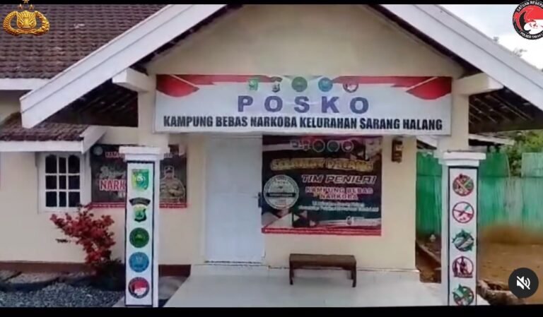 Tingkatkan Kesadaran Masyarakat Terhadap Bahaya Narkoba , Kampung Bebas Narkoba Polres Tanah Laut Getol Sosialisasi