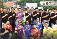 Perkuat Sinergisitas, Polri dan Jurnalis Gelar Seven Soccer