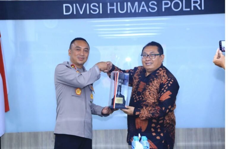 Humas Polri dan SMSI Perkuat Kolaborasi Wujudkan Pemilu Damai