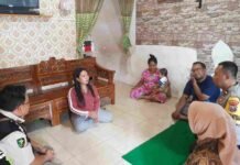Sebelum Operasi, Tim Medis Polresta Malang Kota Sambangi Aqil, Bocah Penderita Atresia Ani