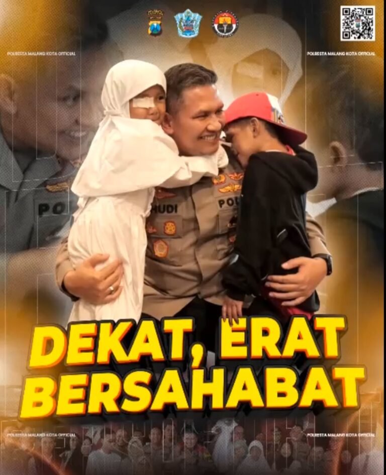 Kapolresta Malang Kota : Terima kasih adik-adik hebat atas kunjungannya