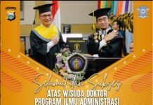 Bravo…, Dirlantas Polda Sulsel Raih Gelar Doktor Ilmu Administrasi di Universitas Brawijaya