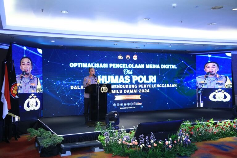 Kadiv Humas: Pengelolaan Media Digital Penting Untuk Wujudkan Pemilu Damai