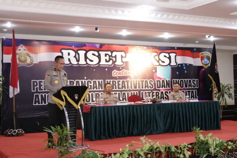 RISET AKSI PENGEMBANGAN KREATIVITAS DAN INOVASI ANGGOTA POLRI MELALUI LITERASI DIGITAL