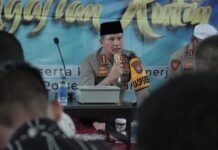Binrohtal Akhir Tahun 2023, Kapolresta Malang Kota adakan Pengajian dan Ajak Anggotanya Doa Bersama